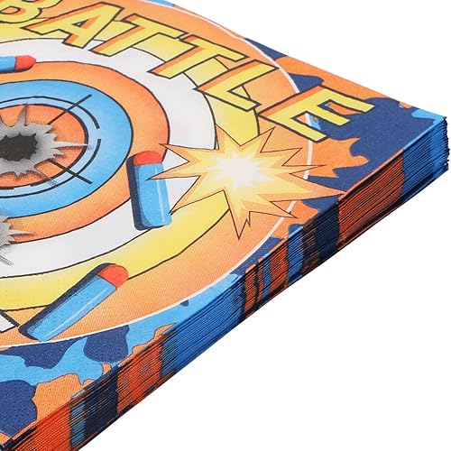 Miniatura 3 de Liyde Paquete de 44 piezas para fiesta de campamento: juego de vajilla desechable biodegradable, incluye platos de comida de 8 x 9 pulgadas, platos