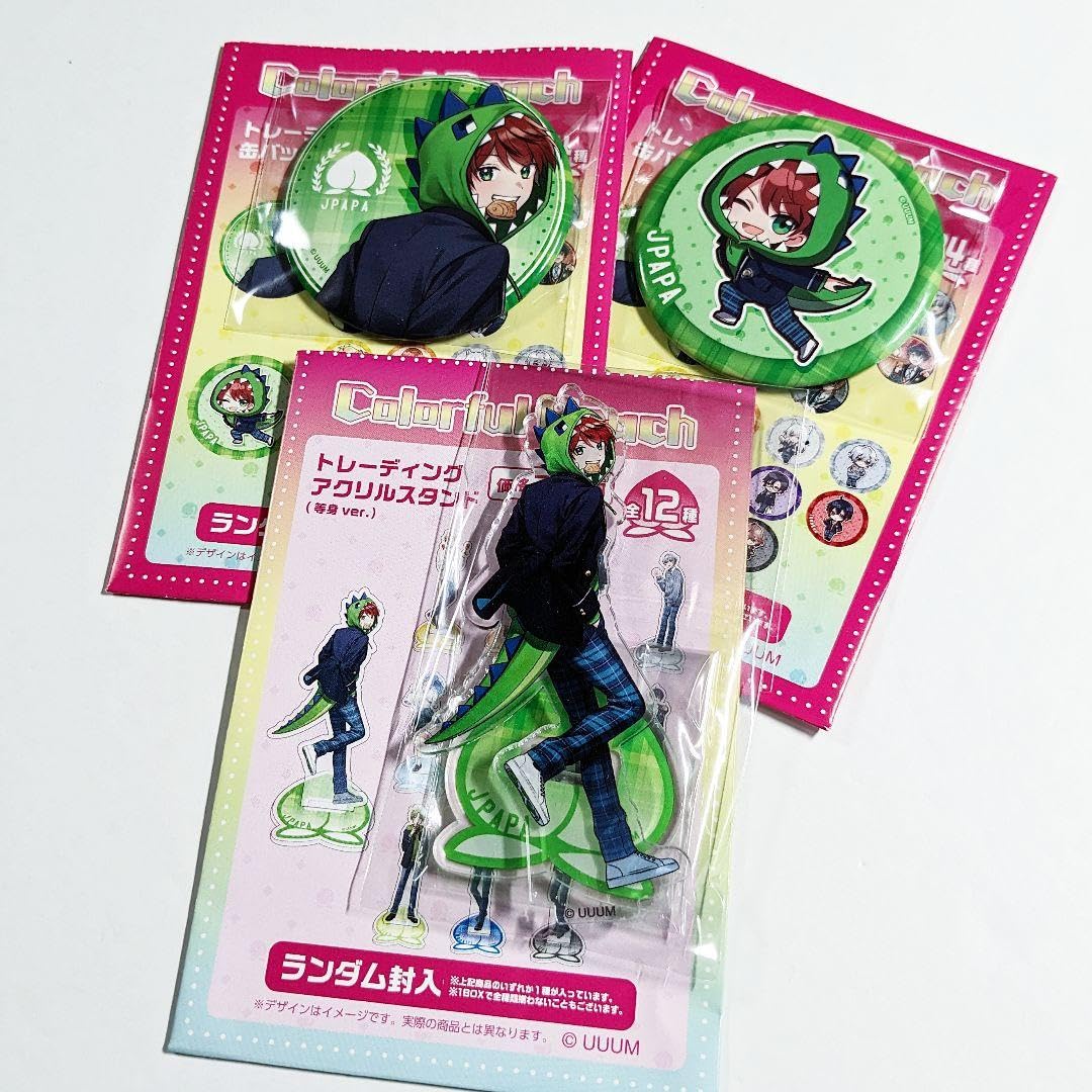 Amazon.co.jp: カラフルピーチ からぴち ファミマ アクリルスタンド 缶  