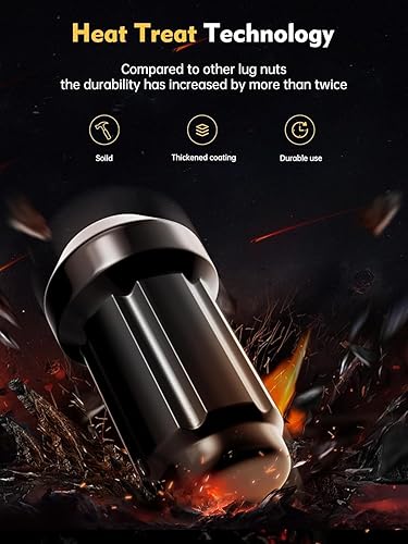 Vista 40 de MIKKUPPA Tuercas de llanta M12x1.25 – Repuesto para Nissan Altima 1993-2022, Nissan Máxima 1988-2022, Subaru Forester 1997-2023 Rueda de repuesto 20