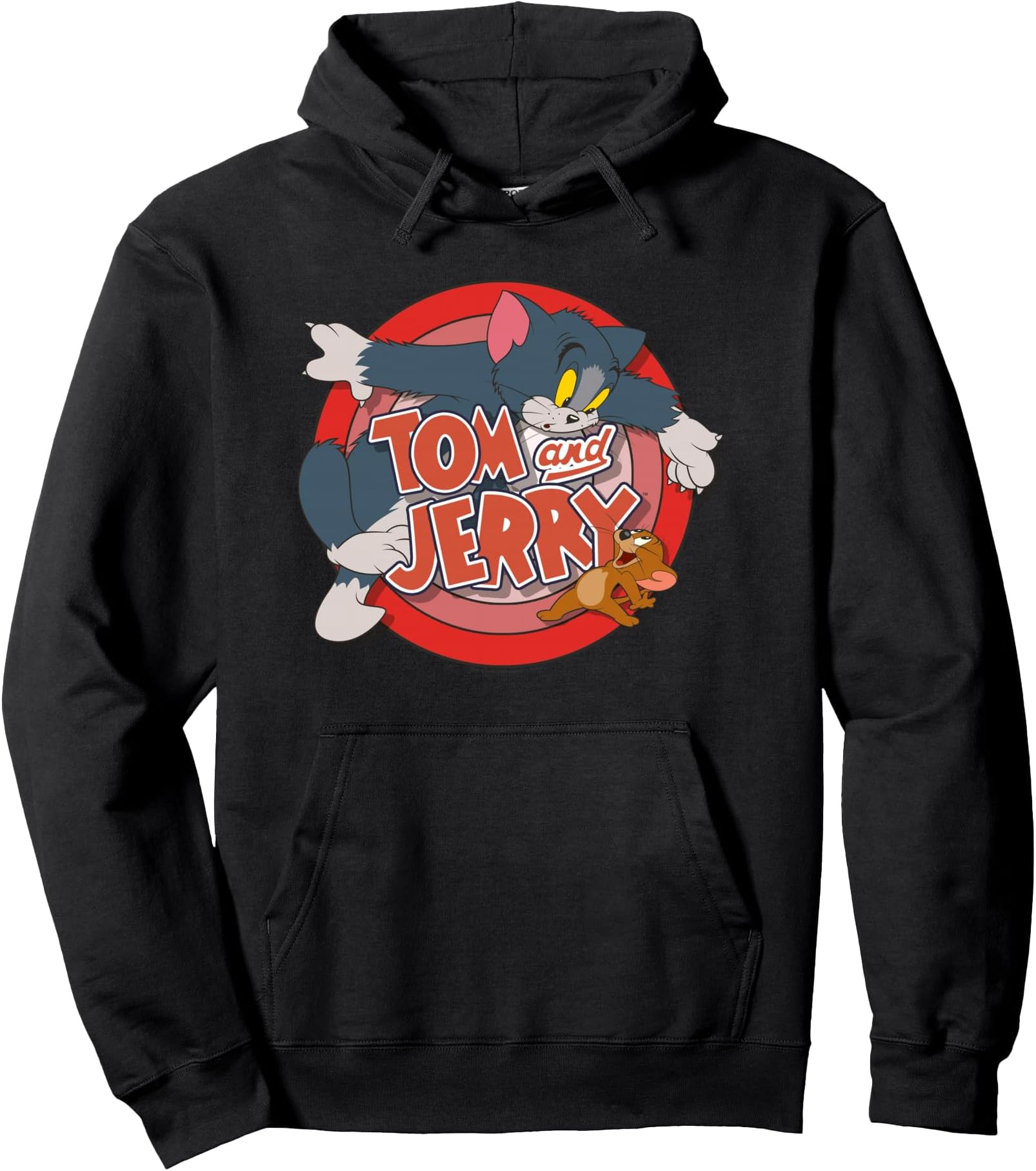 Tom and Jerry Cat & Mouse Pullover Hoodie