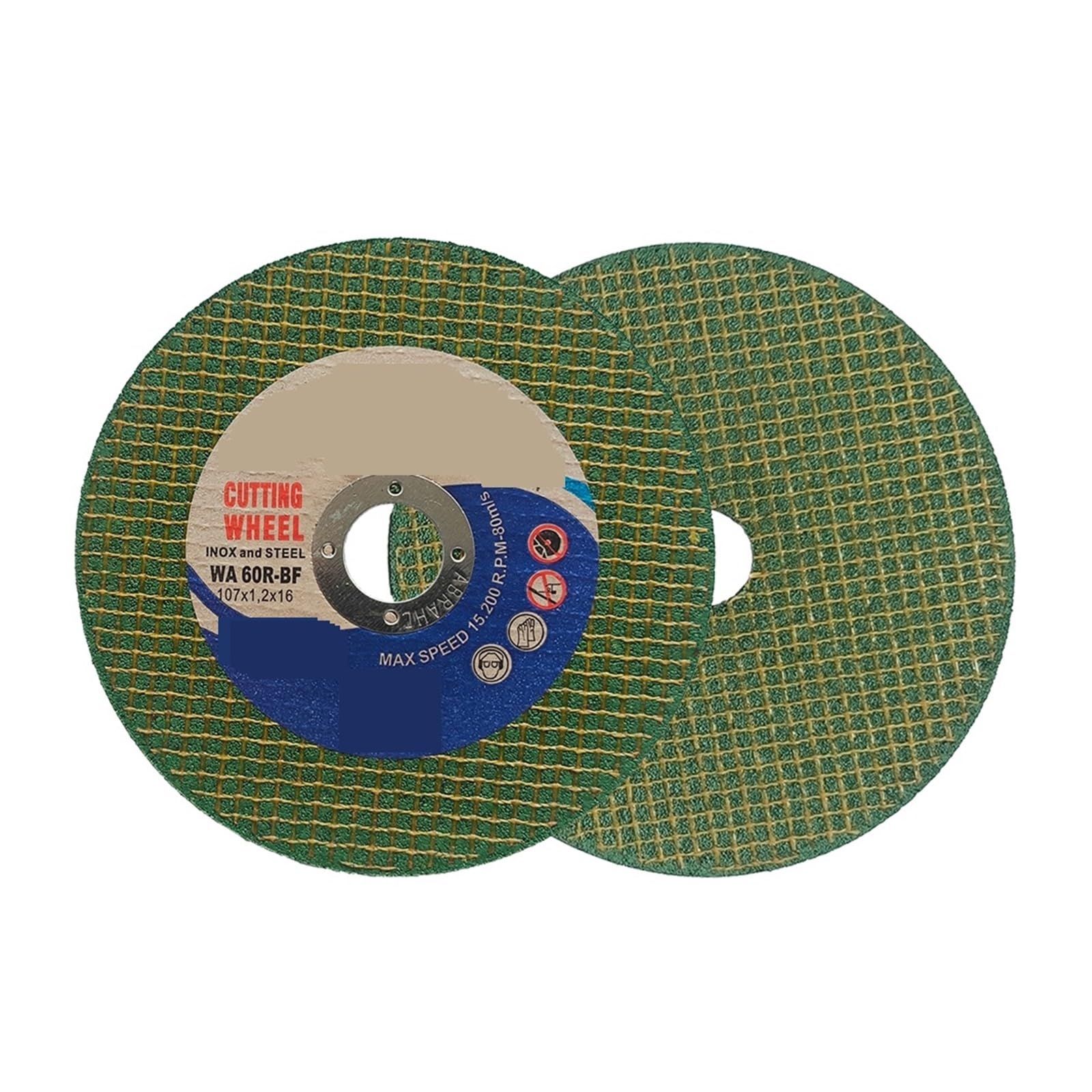 Tarcza tnąca metalowa tarcza tnąca 4 cale 107 x 1,2 x 16 mm, tarcza szlifierska z żywicy do cięcia stali nierdzewnej i żelaza, szlifierki kątowej (50 szt.)