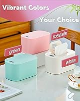 Vista 2 de Calentador de toallitas para bebé, dispensador portátil de toallitas húmedas para bebé con alimentación USB y control de temperatura, calentador