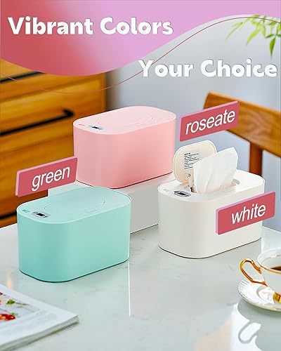 Miniatura 2 de Calentador de toallitas húmedas para bebés, portátil alimentado por USB, con control de temperatura, calentador de toallas de papel para el hogar,