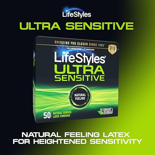 Miniatura 2 de Lifestyles Condones ultra sensibles a granel 50 por paquete