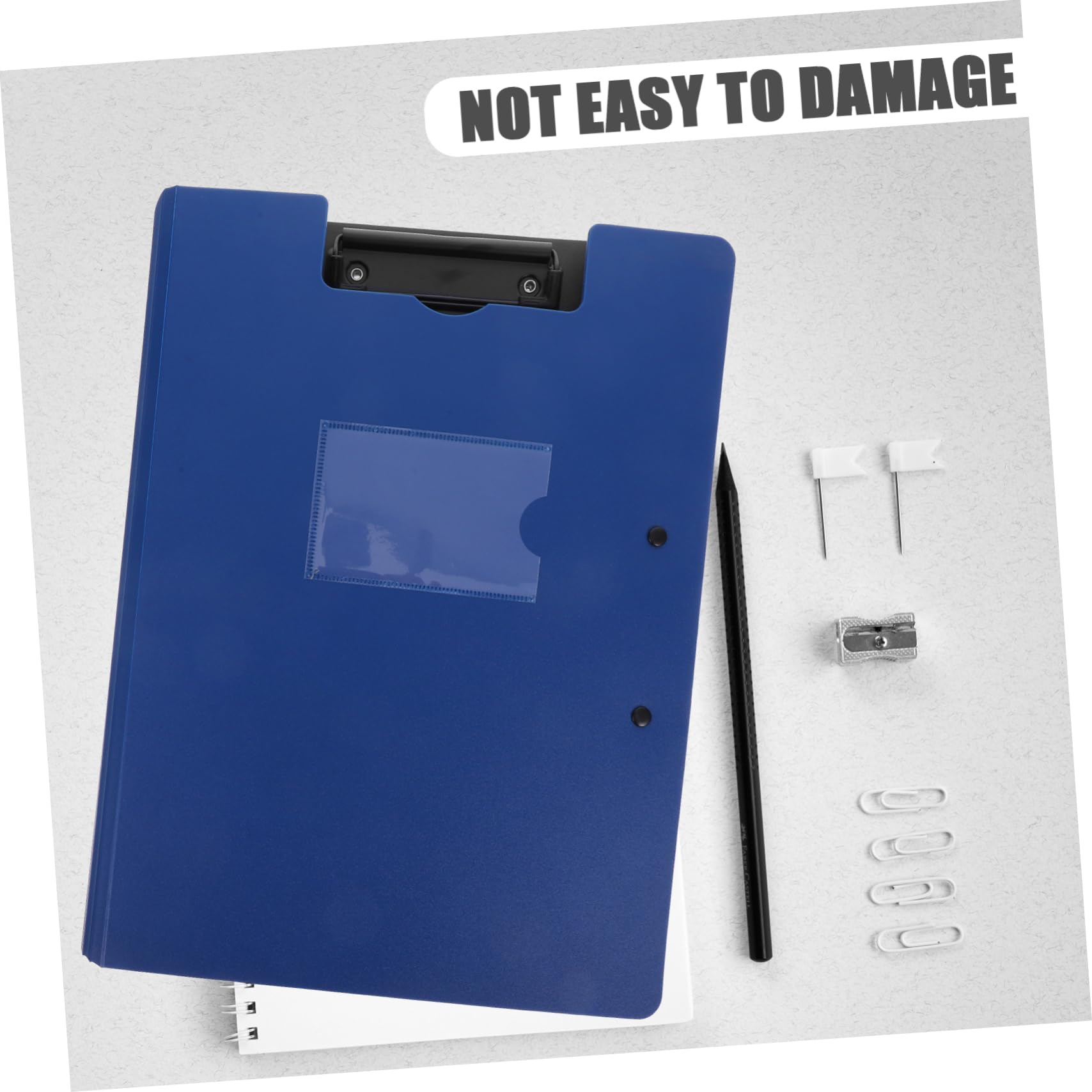 6pezzi Cartelline Portadocumenti Pieghevoli Con Doppie Clip Organizer Per Scuola e Professionisti Design e Portatile