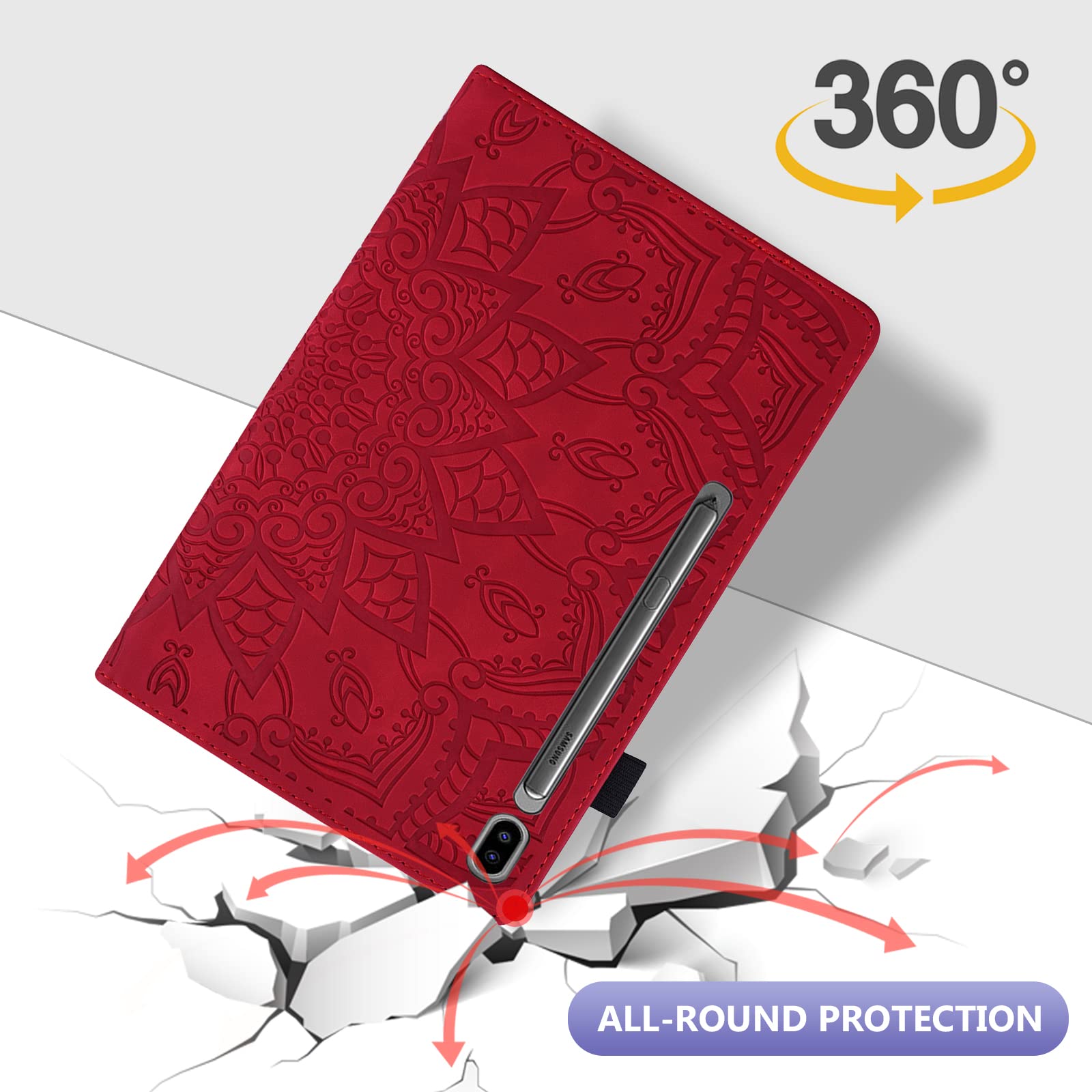 Amazon.com: Dteck Case for Galaxy Tab S10 Ultra 2024,Galaxy Tab S9