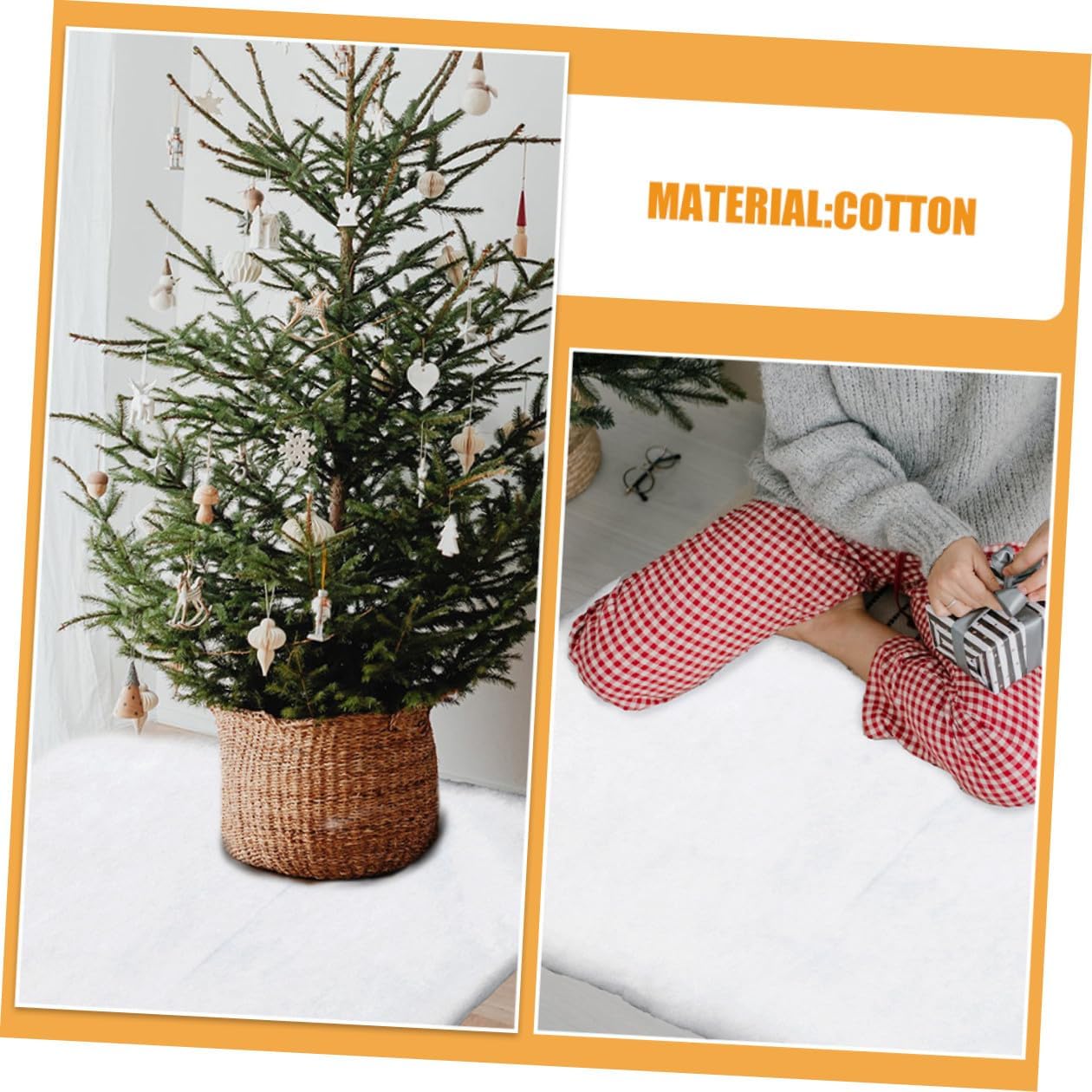 2pcs Thick Artificial Snow Blanket 1.5x1m White Faux Snow for Indoor Christmas Decor Holiday Village Display Carpet for Winter Scenes