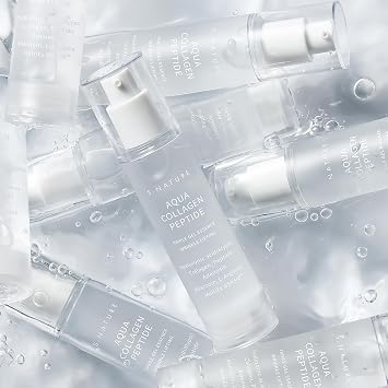 S.NATURE Aqua Collagen Peptide Triple Gel Essence, Firming & Hydrating Face Essence, Plumping and Calming Gel Serum with 8 Hyaluronic Acids, Adenosine, Oil-Free Korean Skincare