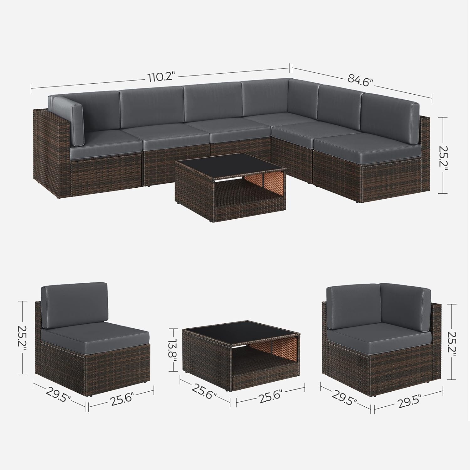 Крупный план view of a seat cushion with two button hooks designed to secure it to the rattan frame of the sofa.