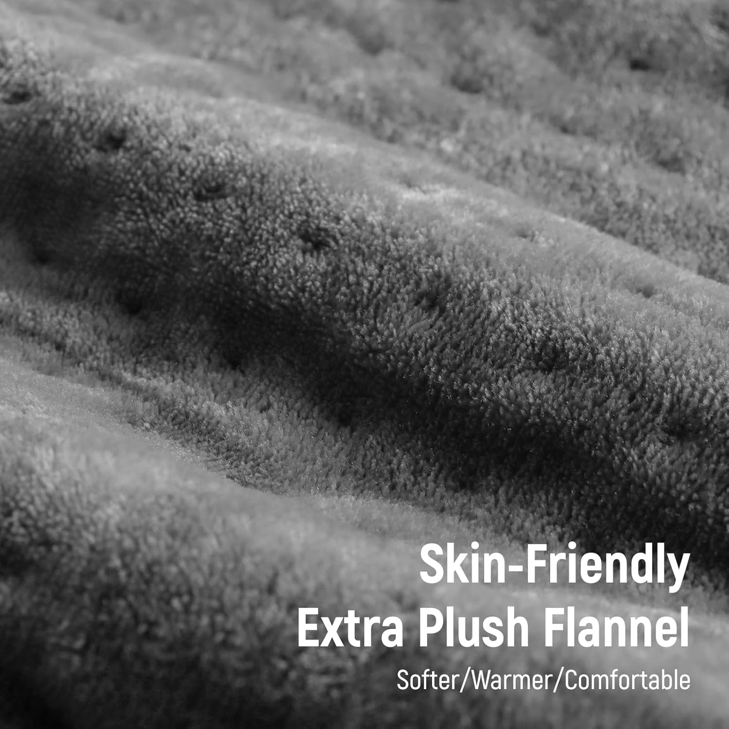 Extra Large Heating Pad for Back Pain Relief, 32"x24" King Size Electric Heating Pad for Period Cramps & Body Shoulder Legs Knee Feet, 6 Heat Settings, Auto-Off, Machine Washable, Gifts for Women Men - Image 8