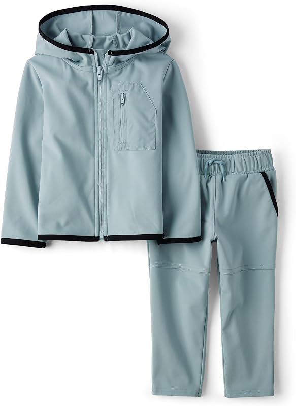 The Children's Place Baby Boys' And Toddler Active Sweatshirt and Sweatpant, 2 Piece Outfit