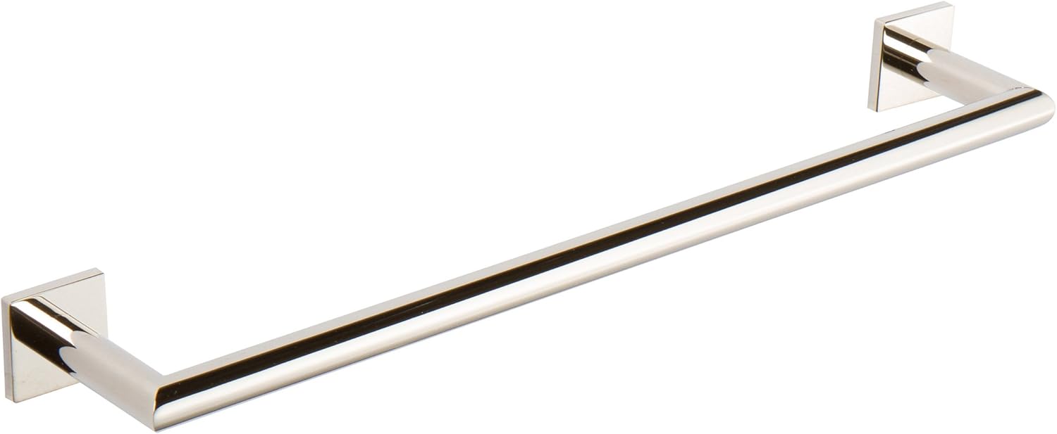 Ginger Dyad 24 Inch Towel Bar in Polished Nickel
