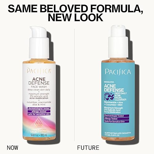 Miniatura 2 de Pacifica Acné Defense Face Wash Unisex 58 oz