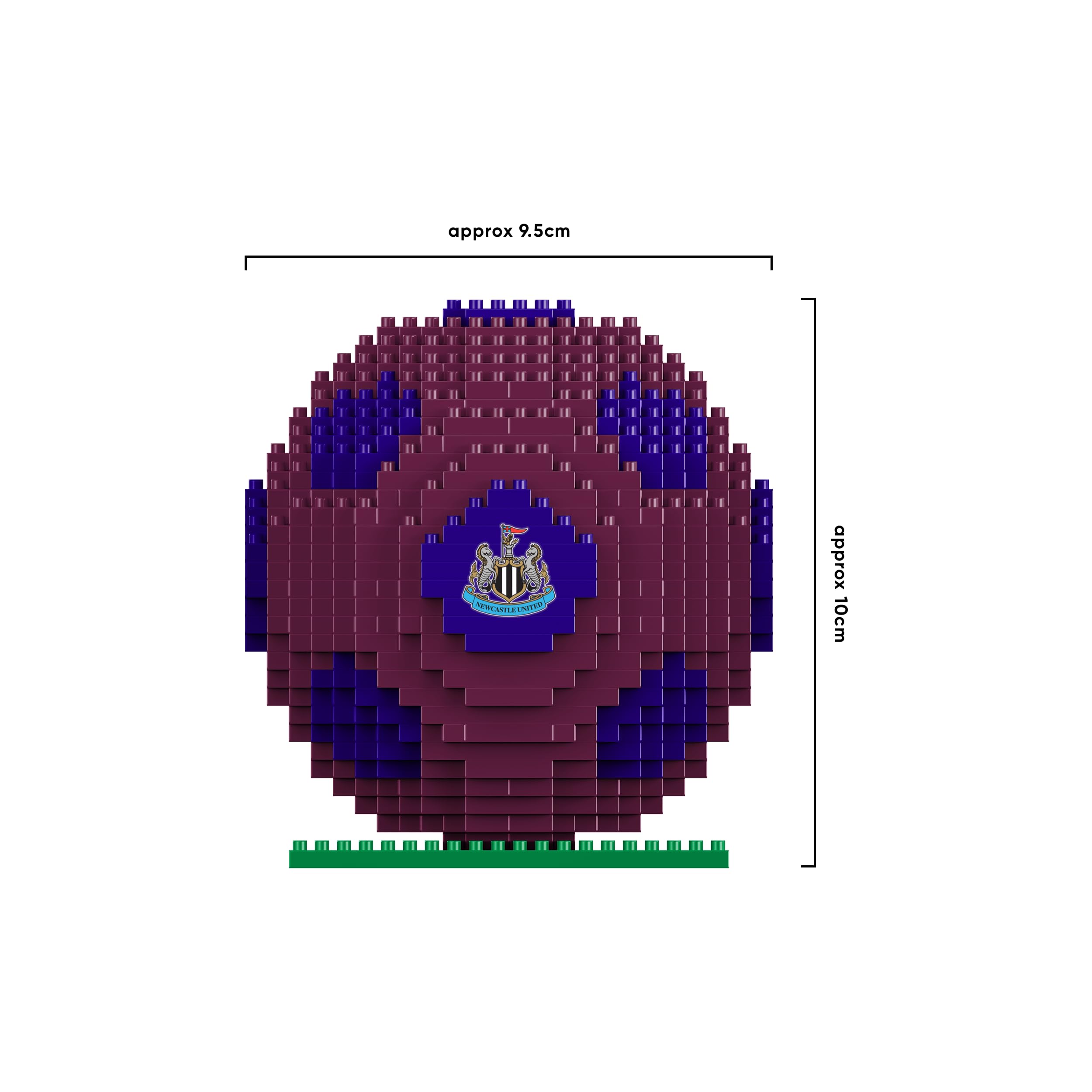 FOCO Officially Licensed Newcastle United FC BRXLZ 3D Bricks Football Construction Toy Model In Alternate Team Colour - Image 4