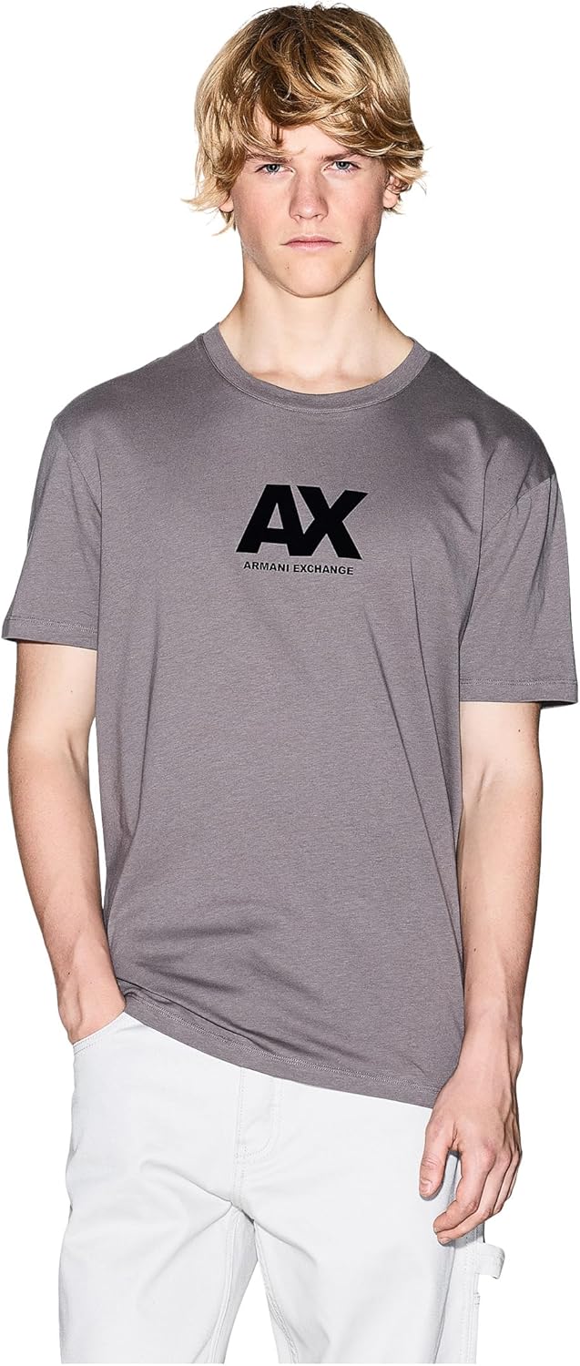 Armani Exchange Men's Center Logo Graphic Tee