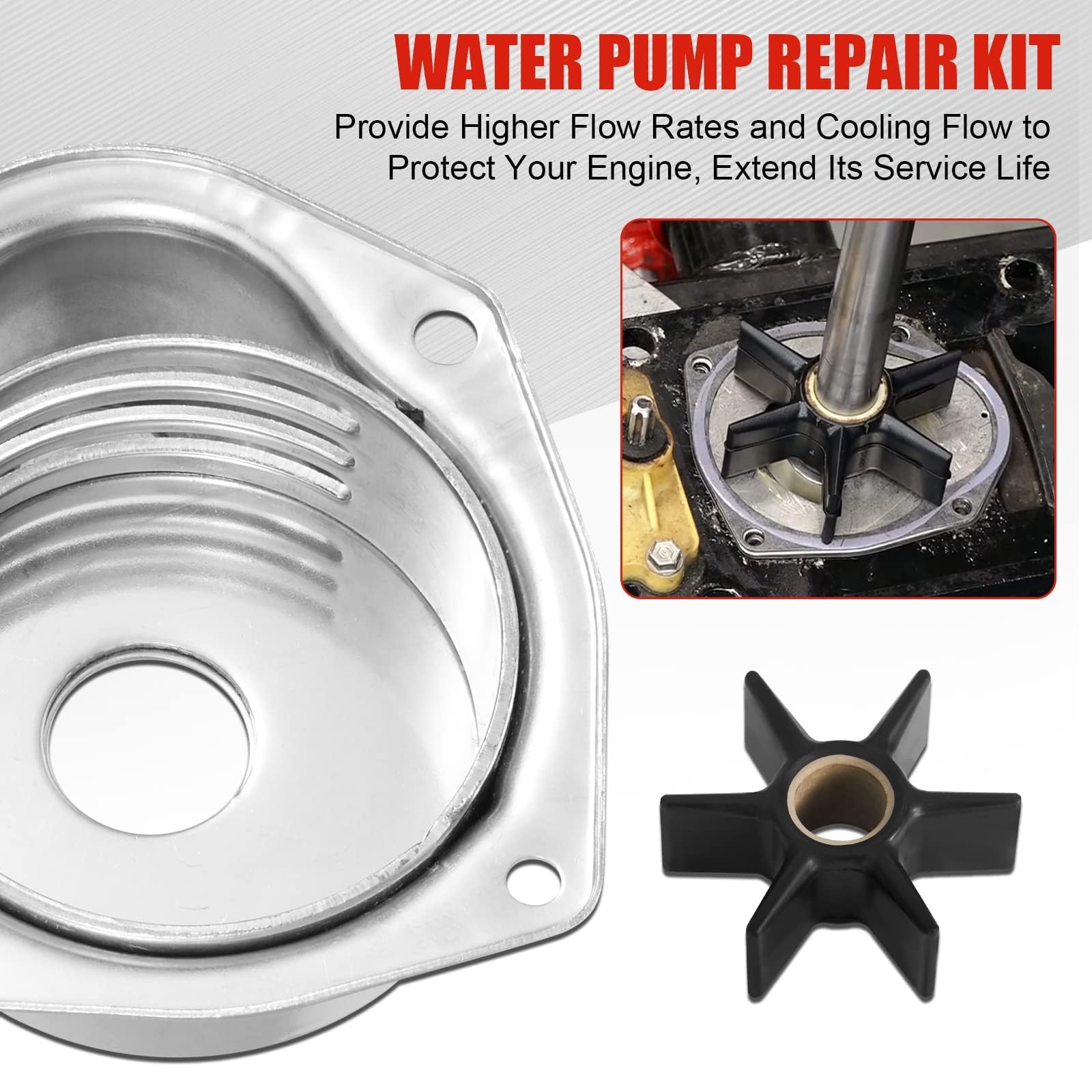 Amazon.com: AUTOBABA Water Pump Repair Kit Compatible with