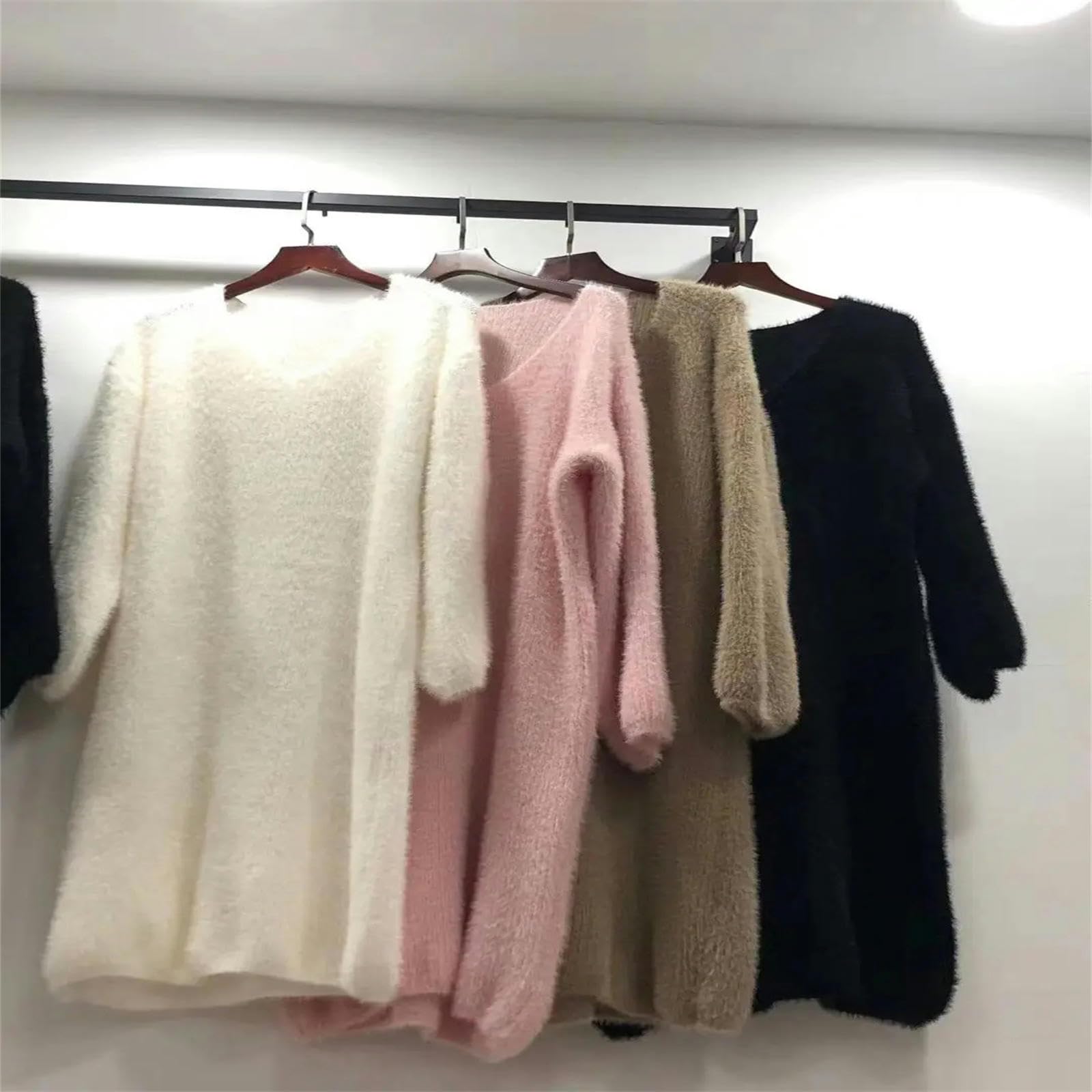 MdybF Pijamas de Mujer de Algodon La Señora del Pijama Lleva Pijama En El Salón Familiar Relajado