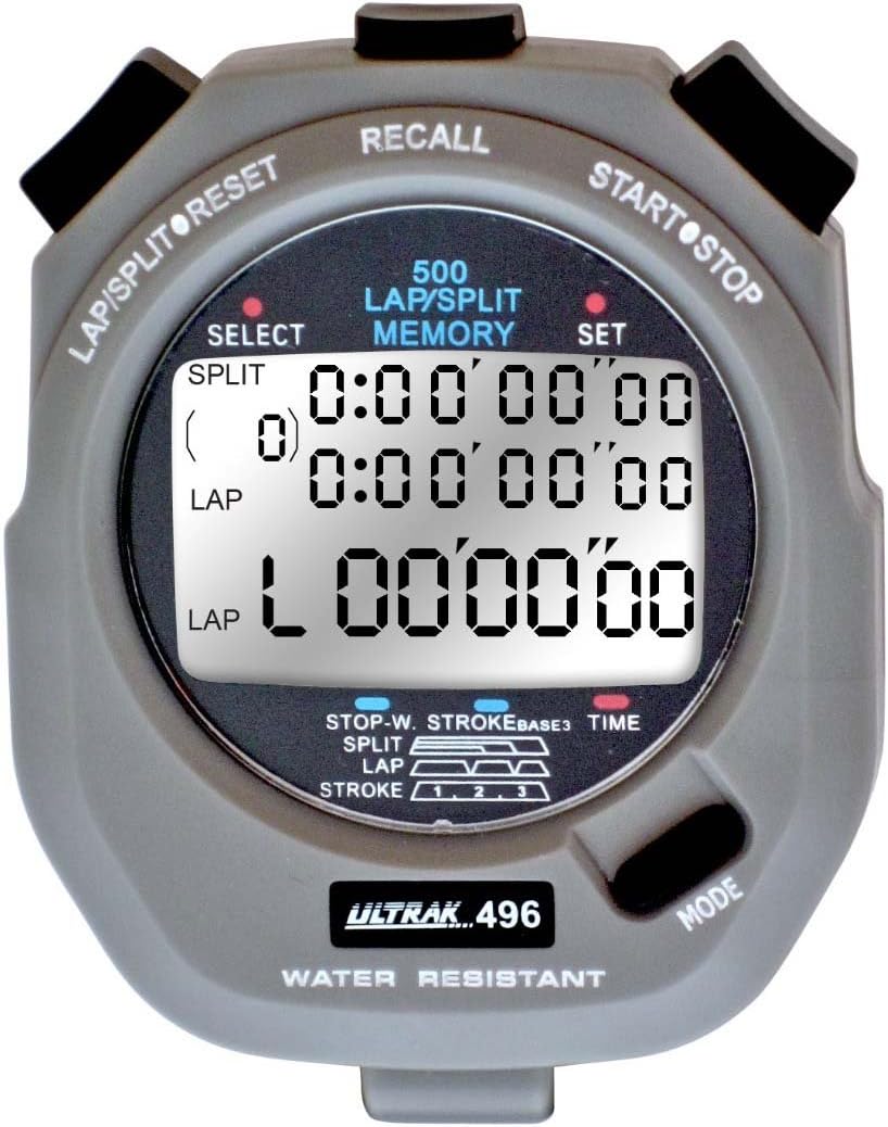 Ultrak 496 500-Lap Stopwatch