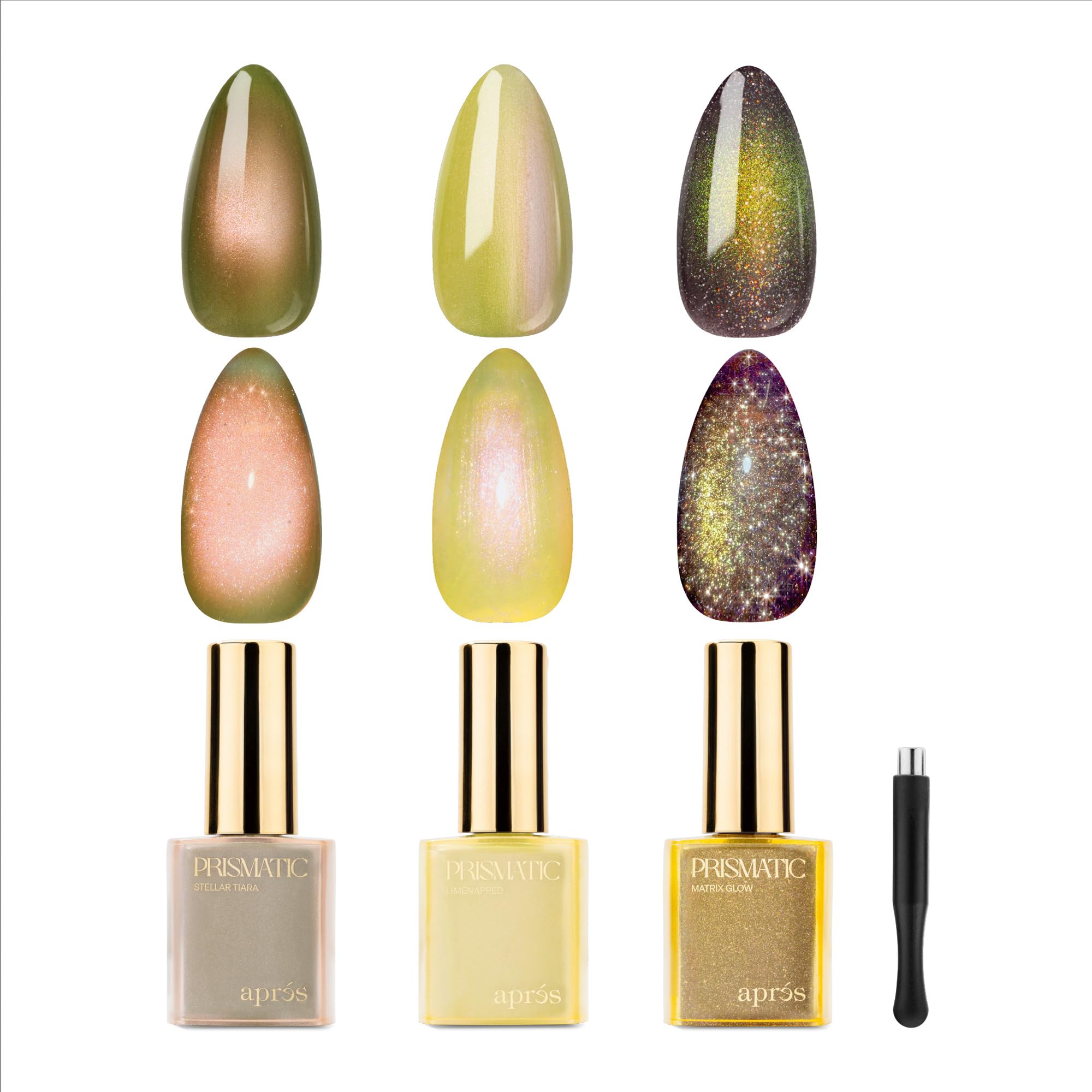 Aprés Prismatic Gel Color Set de 3 (Stellar Tiara Trio)