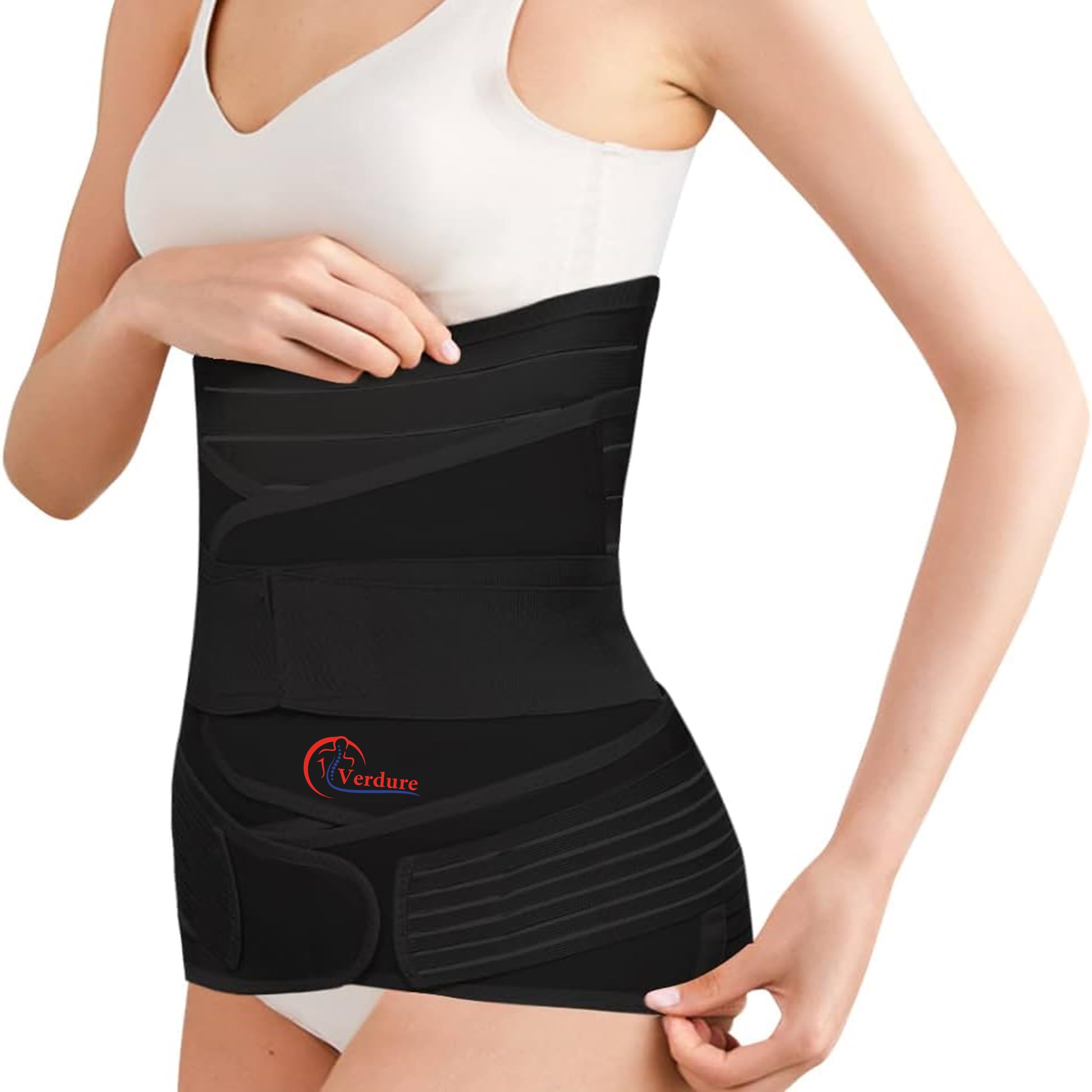 VERDURE Postpartum Abdominal Binder After Delivery Waist Shaping Support Belt for Women (XL) (B0CP53Z61H) Amazon Price History, Amazon Price Tracker