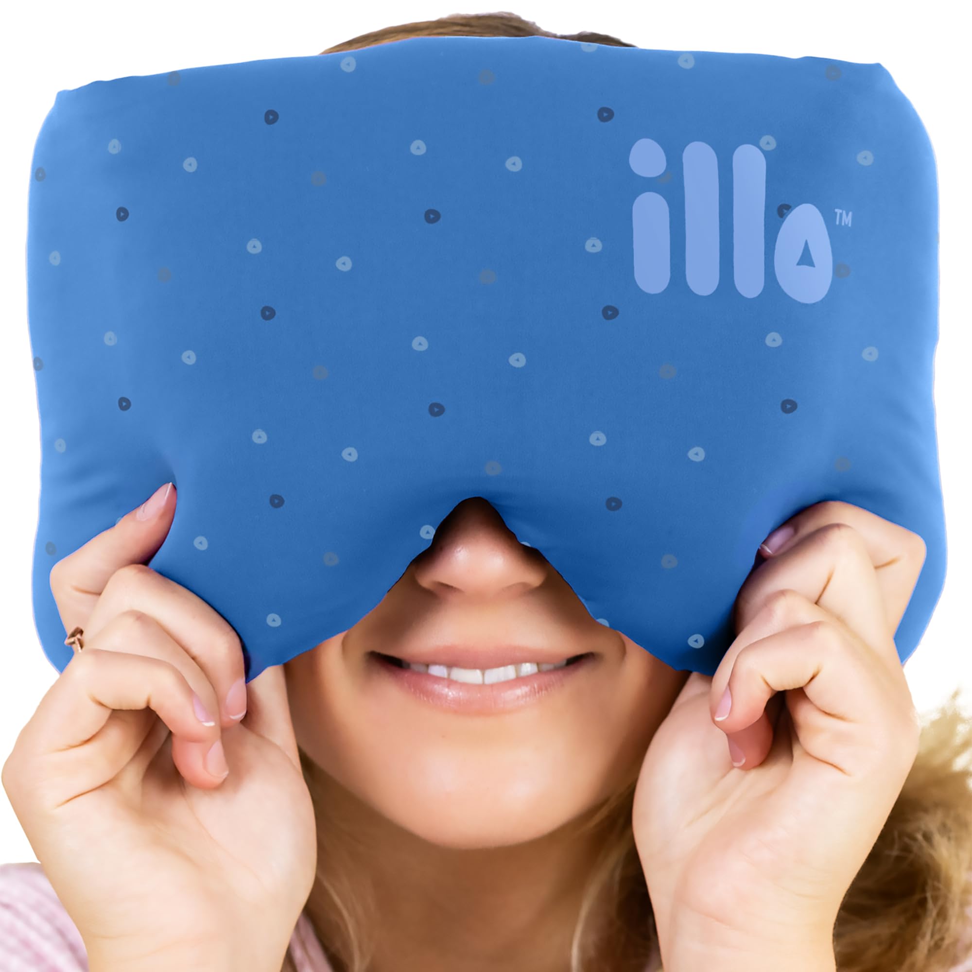 Amazon.com: illo Wearable Pillow Sleep Mask | Weighted Blackout