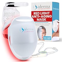 Red Light Therapy for Face LED Face Mask for Eyes Neck Skin Infrared Therapy Mask for Anti-Aging Wrinkles
