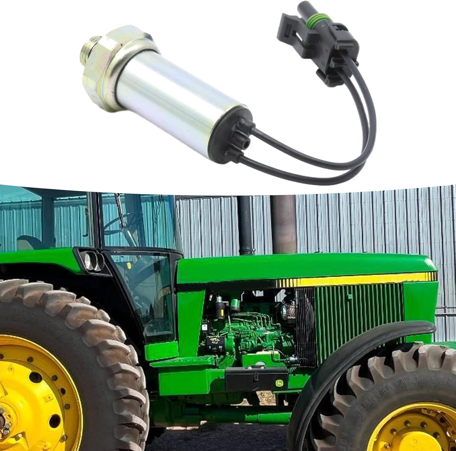RE25658 Transmission Oil Pressure Sensor Switch, Replacement for John Deere Tractor 4050 4055 4250 4255 4450 4455 4555 4560 4650 4755 4760 4850 4955 4960 8450 8650 8850