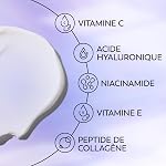 Crème Olay Super avec écran solaire SPF 30, Hydratant ultra léger pour le visage avec Vitamine C, Acide hyaluronique, Niacinamide, Vitamine E et Peptide de collagène qui hydrate, lisse, illumine, raffermit et protège avec SPF, 50 mL