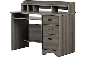 South Shore Versa Computer Desk with Hutch: The Perfect Workspace Solution