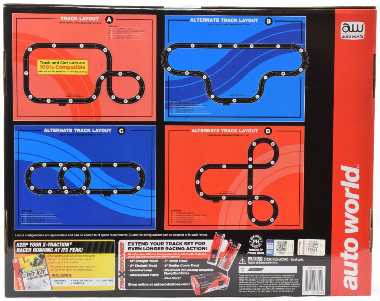 Amazon | Auto World/Premium Hobbies Highway Getaway Mustang VS