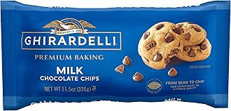 Ghirardelli Chocolate Baking Chips, Milk Chocolate, 11 Ounce (Pack of 12)