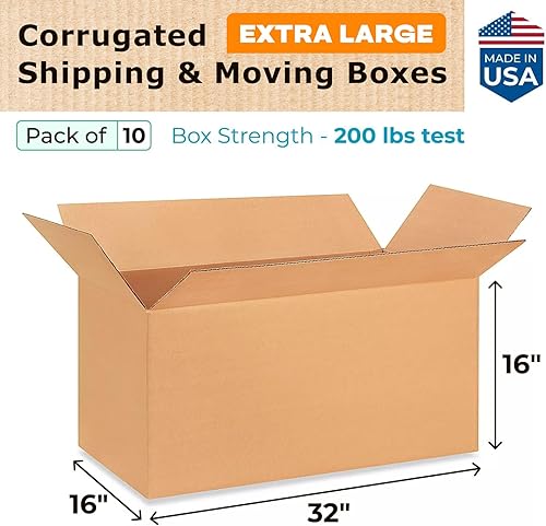 Miniatura 578 de Cajas para envío IDL Packaging - B-1266-5 de cartón corrugado, tamaño pequeño, de 12 pulgadas de largo x 6 pulgadas de ancho x 6 pulgadas de alto