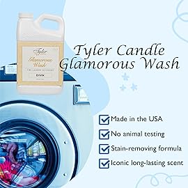 Tyler Glamorous Wash DIVA Fine Laundry Detergent with Stain Remover Pen - DIVA Liquid Detergent Designed for Clothing - Hand and Machine Washable - 32oz (DIVA)