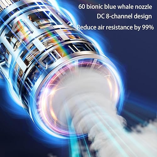 Miniatura 3 de Aspiradora de automóvil, aspiradora profesional para automóvil, el mejor soplador de aire portátil 2024, motor sin escobillas mejorado, grado de