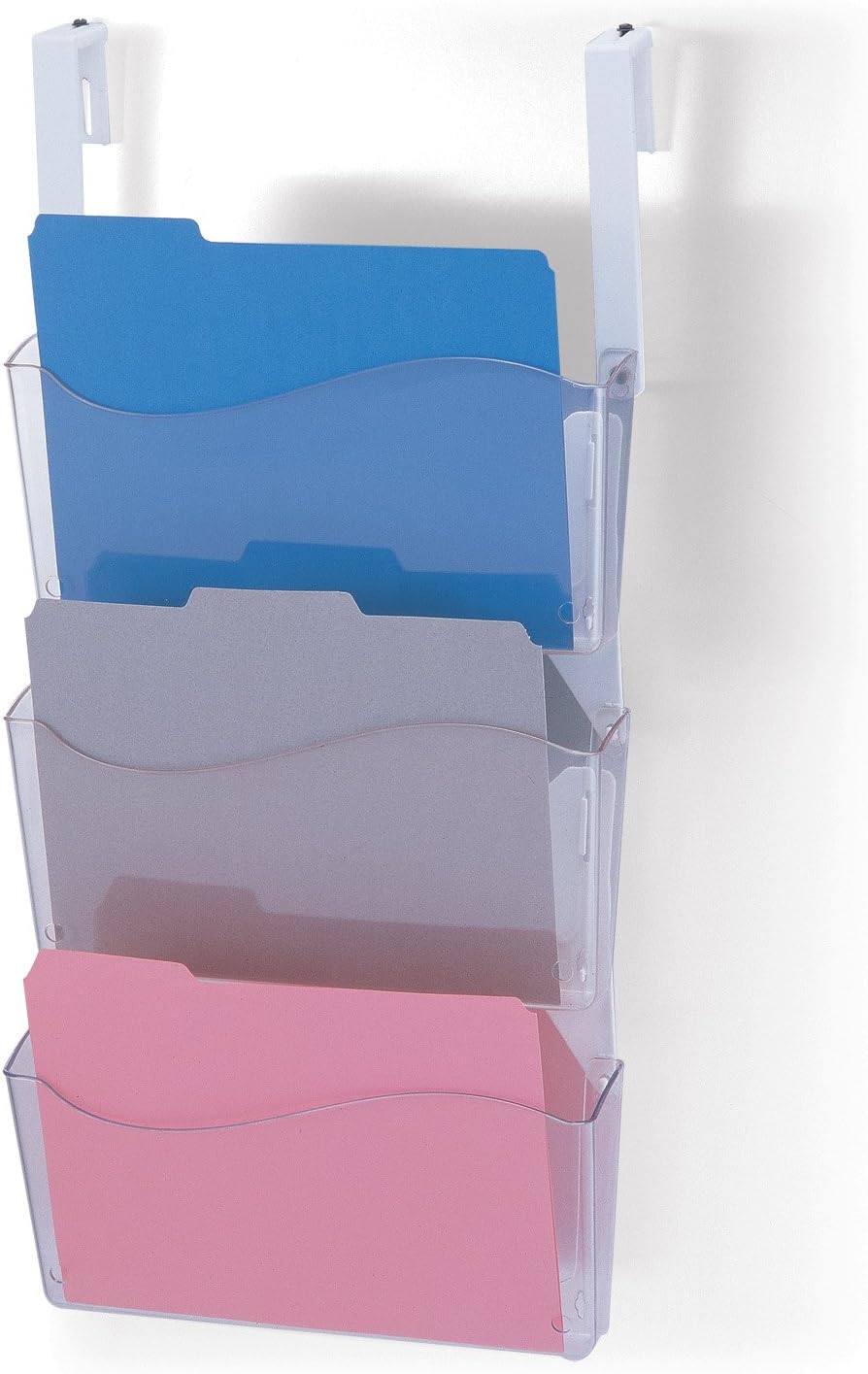 Officemate Unbreakable Wall Files, Letter Size, Set of 3, Clear (21614) : Hanging Wall Files : Office Products
