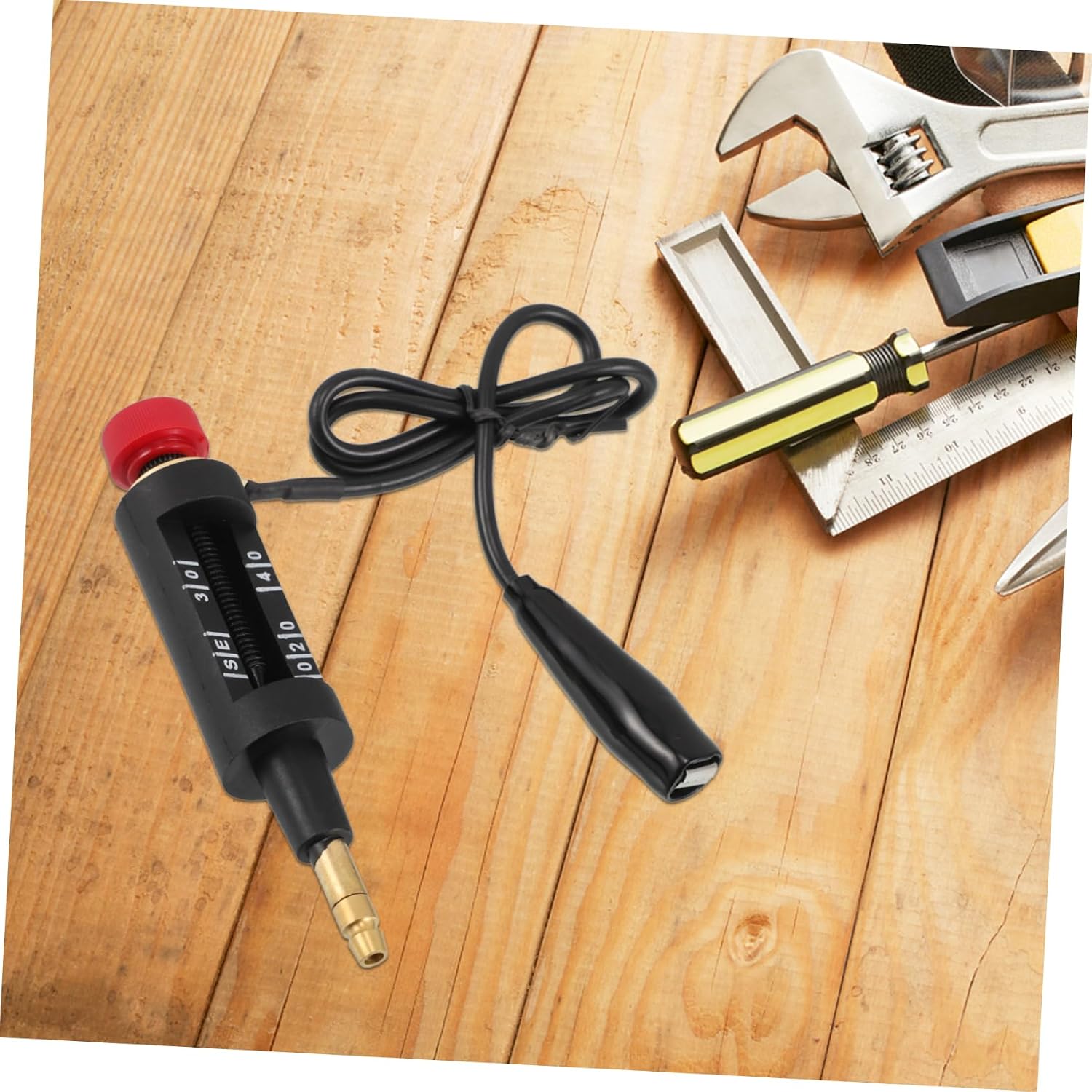 Automotive Spark Tester Handheld Electrical Circuit Tester for Engine Ignition Verification Portable Voltage Measurement Tool for Cars Lawn Mowers and Generators