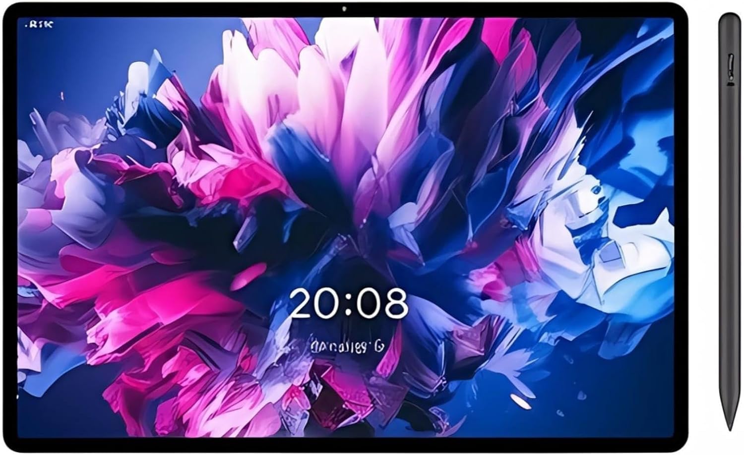 Oteeto TAB 17 Android Tablet, 11-inch Display, 8GB RAM, 512GB Storage, 8000mAh Battery, 5G Wi-Fi, with Keyboard Case & Stylus (Black)