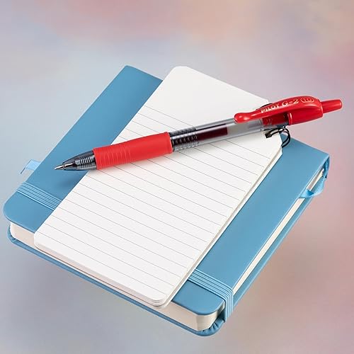 Miniatura 7 de PILOT G2 Bolígrafos de gel de alta calidad con punta gruesa y retráctil recargables de tinta roja paquete de 12 unidades 31258