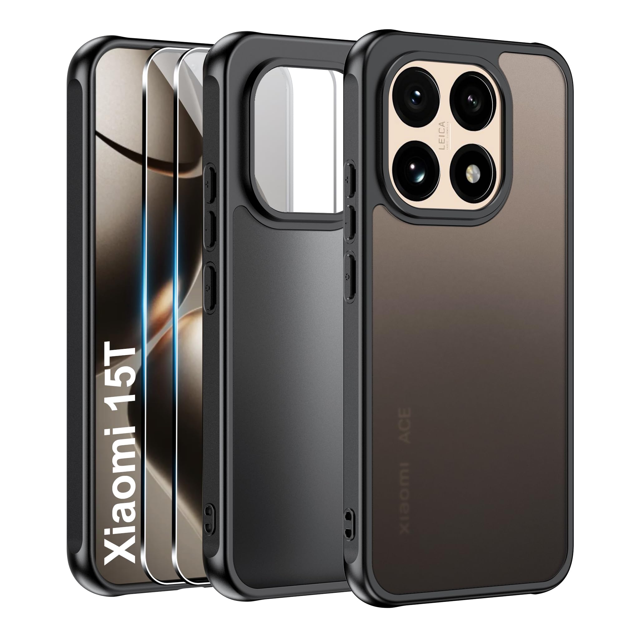 ATISIJIE YUIER Coque Pour Xiaoi Poco 4 Pro 5G,Coque Antichoc TPU