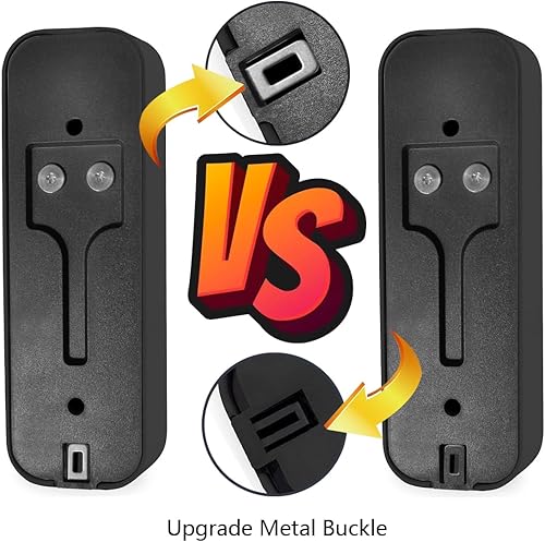 Miniatura 3 de Placa trasera para timbre de Blink Doorbell, soporte para timbre de puerta, clip de retención de metal mejorado, reemplazo de placa trasera para