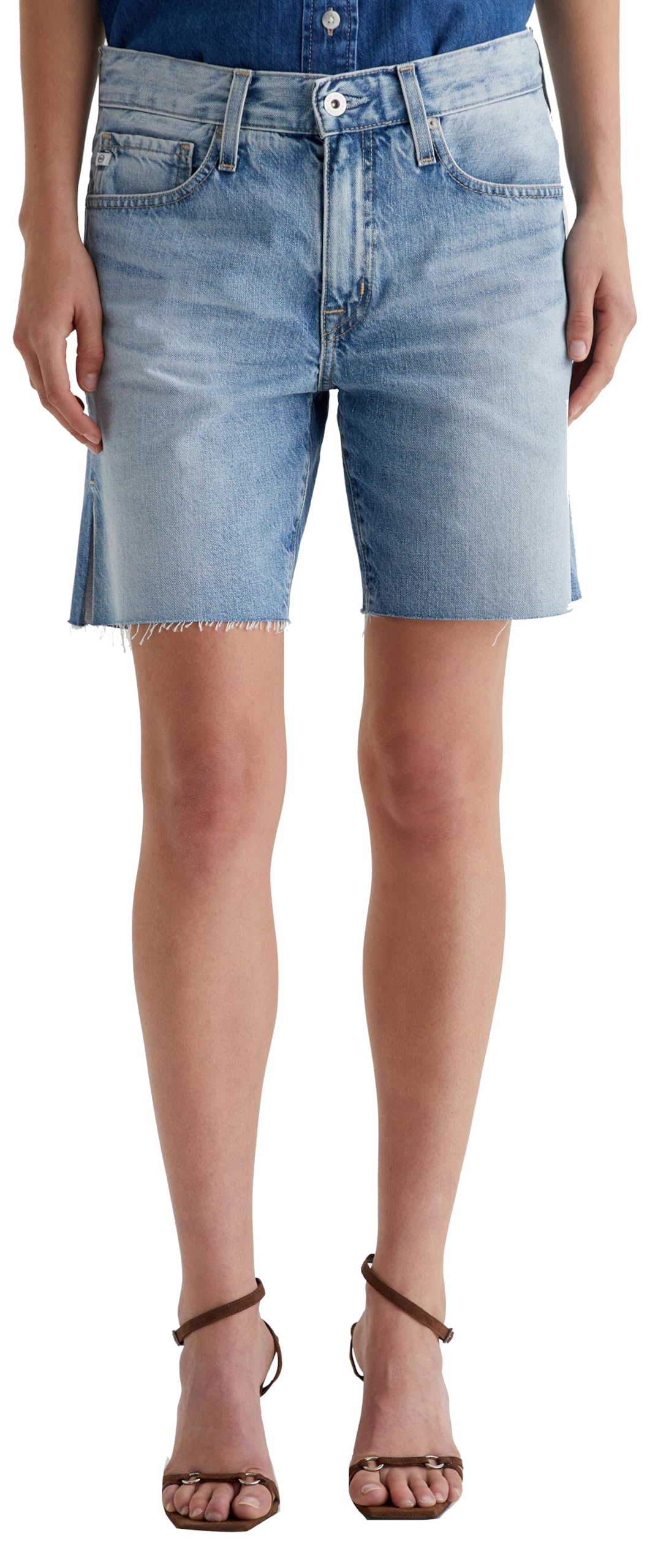 AG Jeans Women's Ex-Boyfriend Mid Rise Slouchy Short