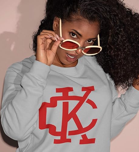 Miniatura 2 de Little Royaltee Sudadera unisex vintage de Kansas City Gameday KC Arrow Font Retro City Gear Athletic Collection