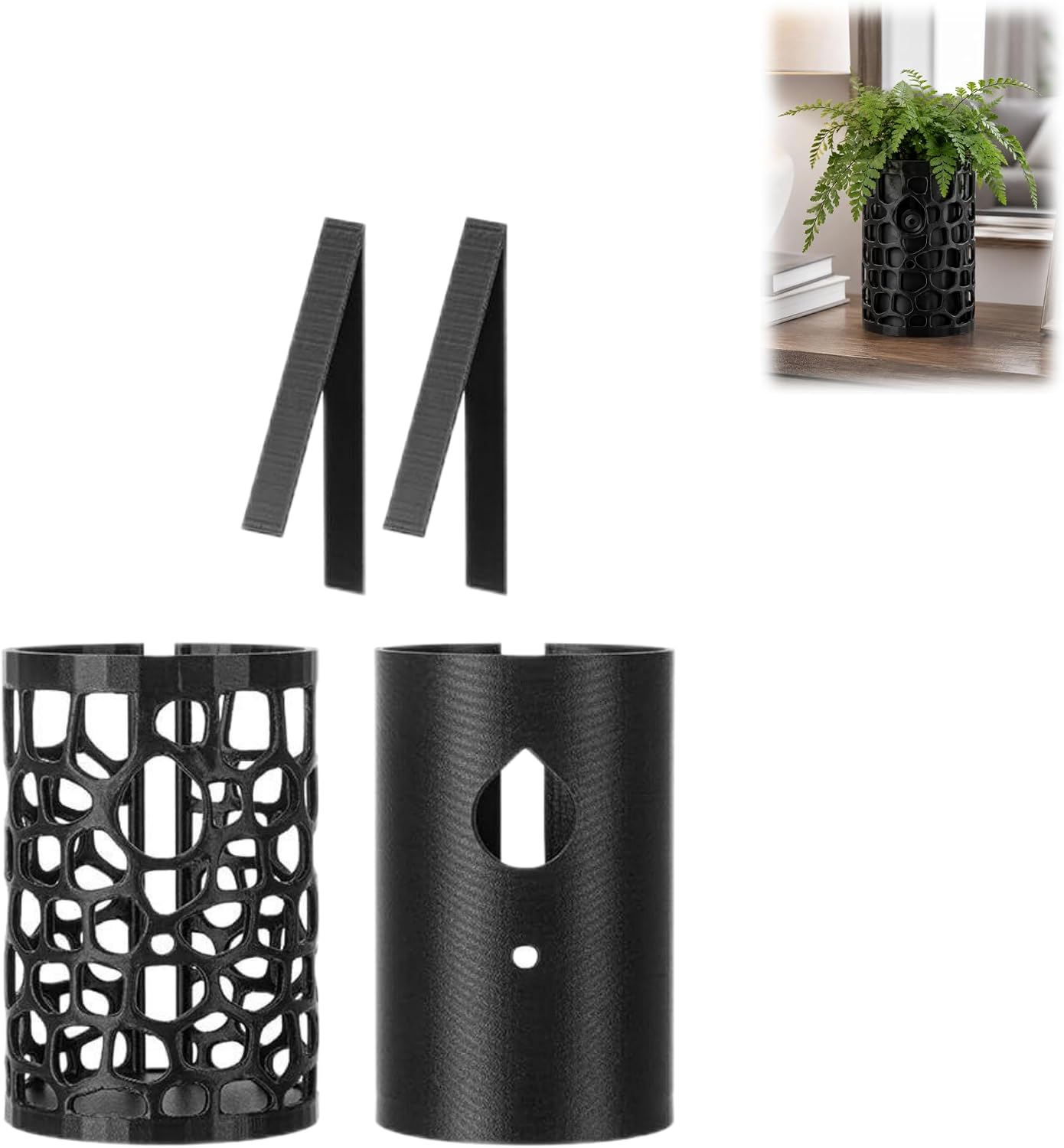 Indoor Camera Cover, Decorative Vase Holder, Adjustable Camera Stand