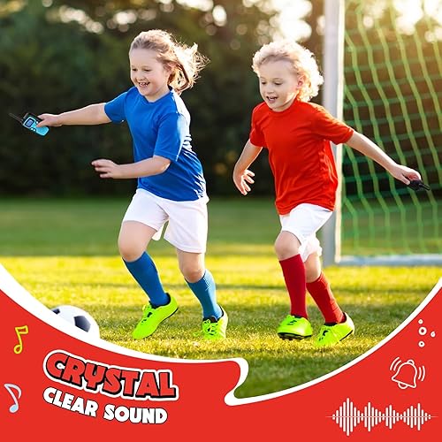 Miniatura 3 de Wishouse Walkie Talkies para niños recargables de largo alcance, regalo de cumpleaños de Navidad para niños de 4, 5, 6, 7, 8, 9 años, equipo de