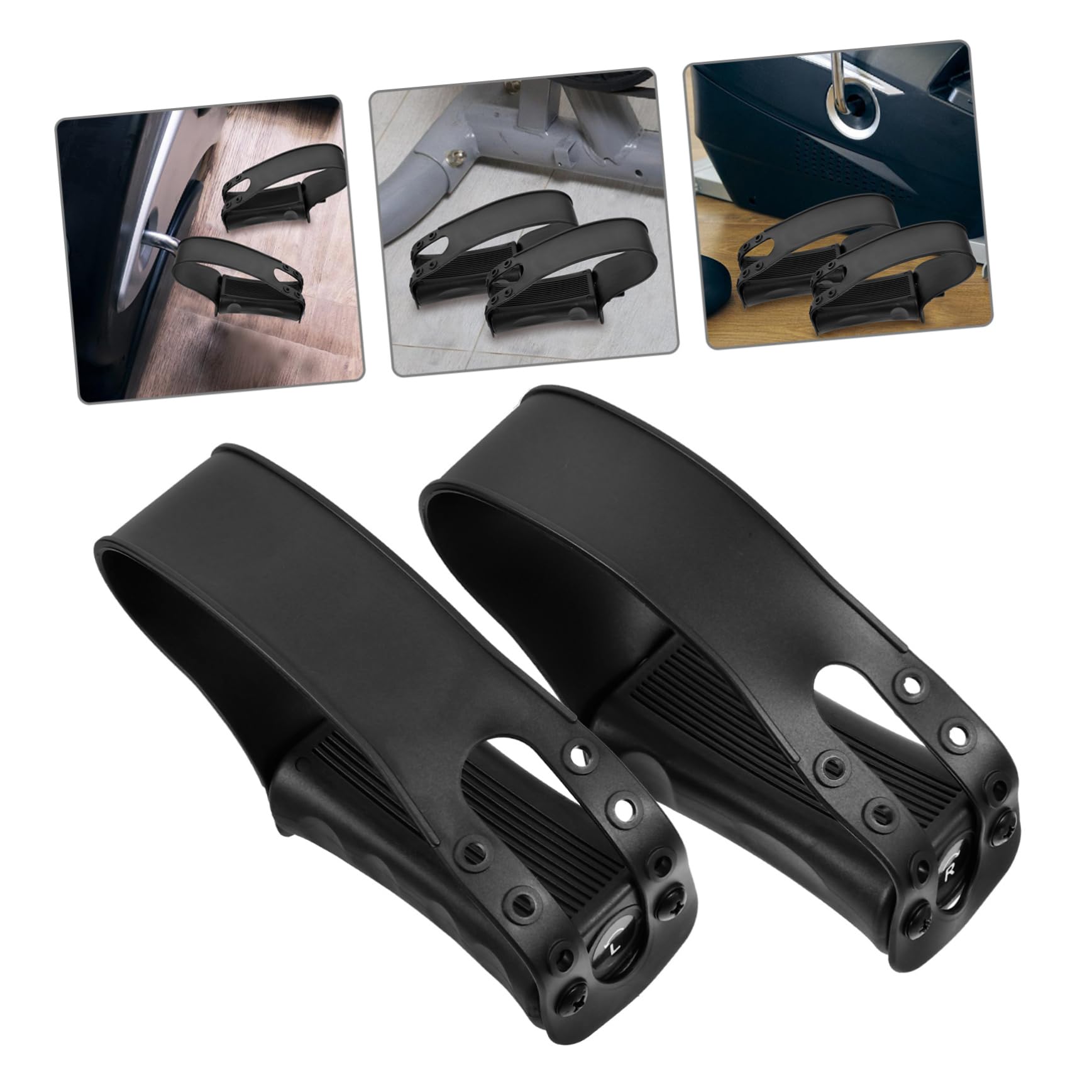 VANZACK Pedales de Bicicleta estática Bicicleta estatica Bicicleta estàtica Accesorios para Bicicletas Pedales de Bicicleta de Repuesto repuestos para Bicicletas estáticas Planchar