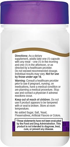 Miniatura 3 de 21st Century DHEA Cápsulas de 25 mg, 90 unidades (paquete de 2)