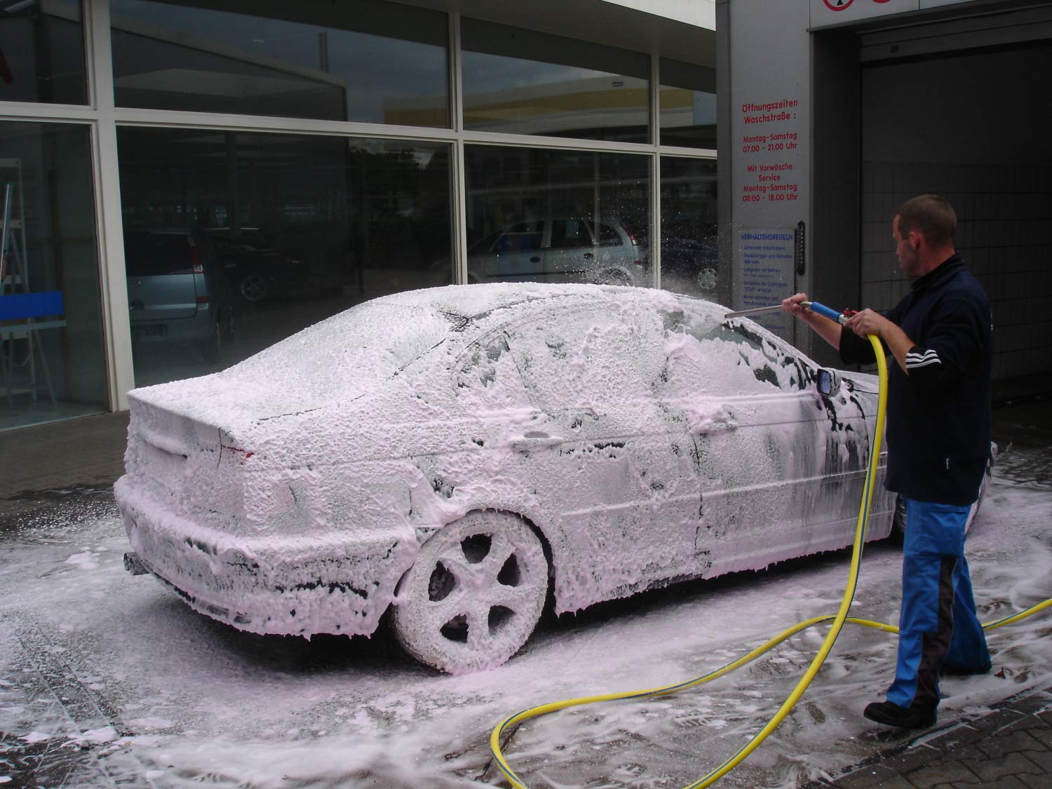 Schaumshampoo, Nano-Pro 25 kg mit Hartwachskonservierung, Autoshampoo, Aktivschaum, Fahrzeugpflege, Fahrzeugreinigung