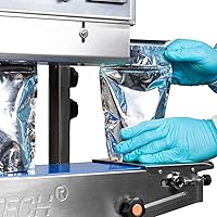 Vista 4 de JORESTECH Sellador de banda continua CBS-730I con control digital de temperatura (acero inoxidable) VERTICAL/HORIZONTAL