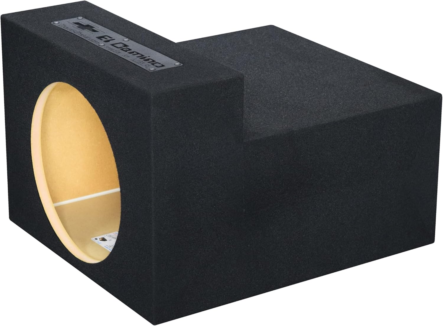 12" Single Sub Box for El Camino 1978-1987 10" Subwoofer Enclosure Speaker Box Ground Shaker Stereo Subwoofer Box Speaker Enclosure Car Audio Home Audio Ground-Shaker