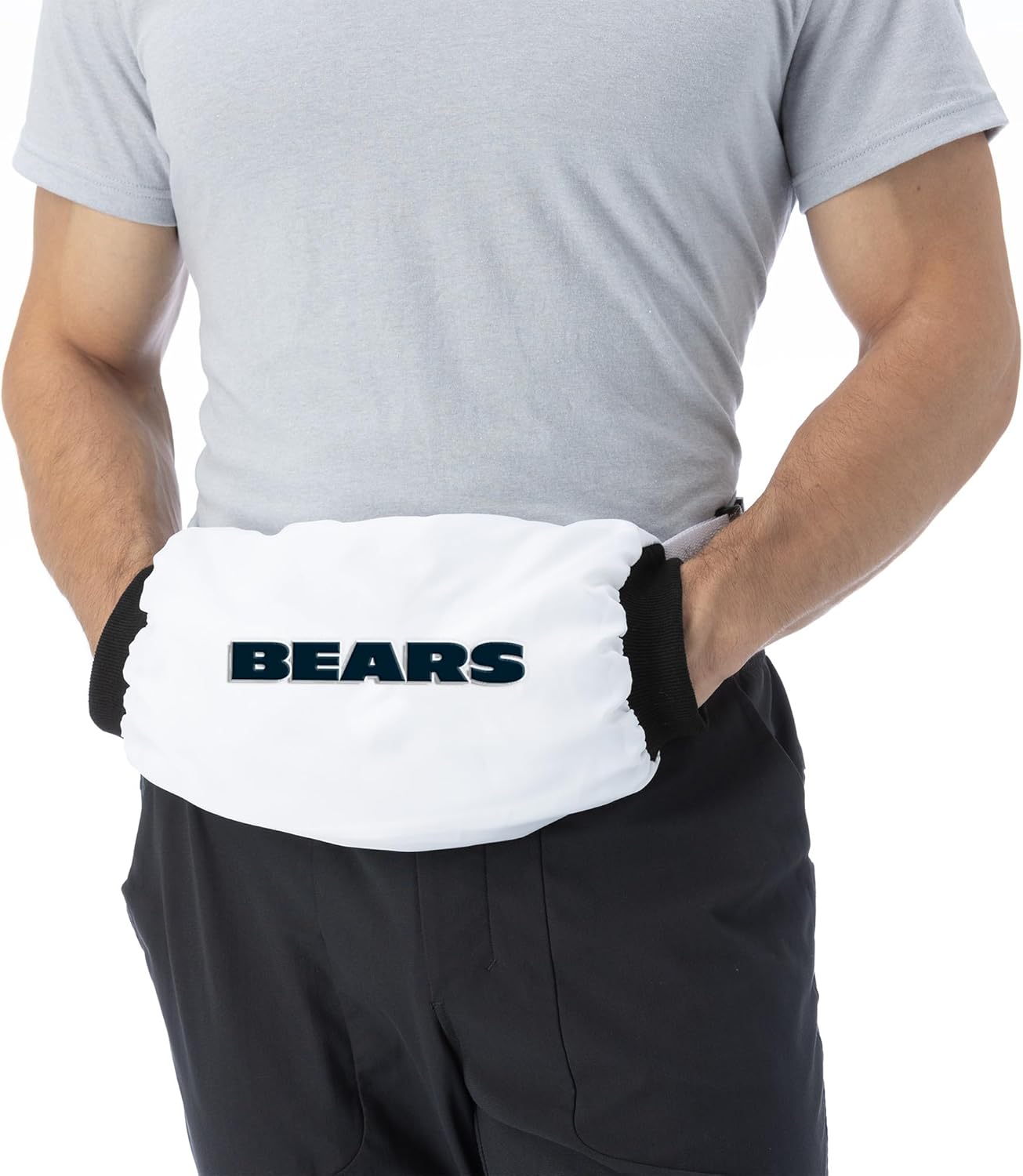 NORTHWEST NFL Football Thermal Plush QB Player Handwarmer with Adjustable Strap